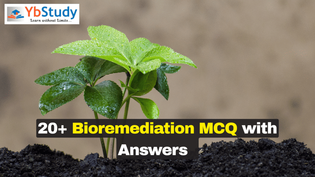 20+ Bioremediation MCQs with Answers