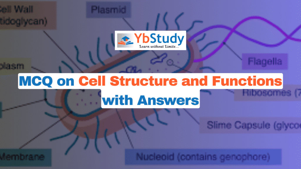 MCQ on Cell Structure and Functions with Answers