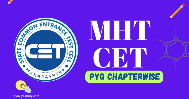 MHT CET pyq Chapterwise Pdf – 2024