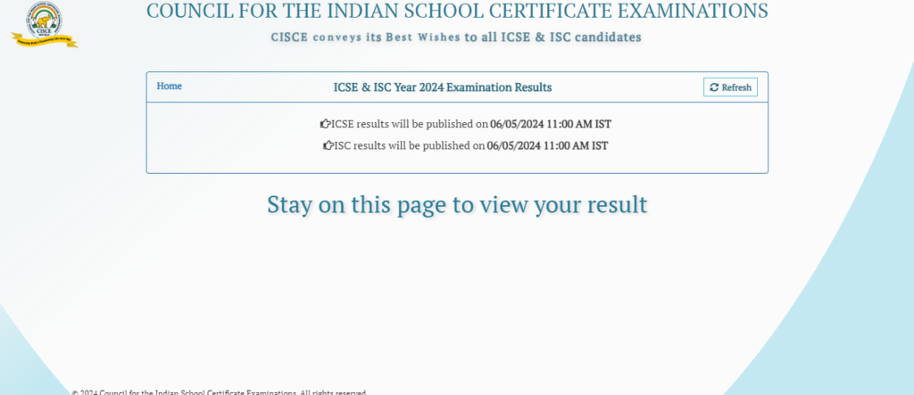 ICSE 10th Result