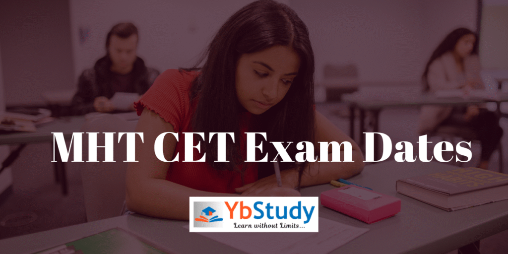 MHT CET Exam Dates