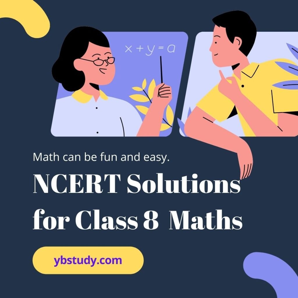 NCERT Solutions for Class 8 Maths