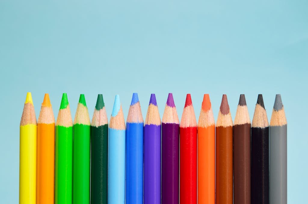 GK Questions for Class 1 on Color Pencil Set